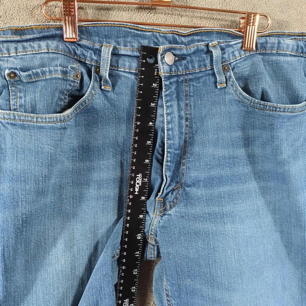 Levis 541 Athletic Taper‎ Mens Jeans 36x32 Blue Medium Wash WaterLess